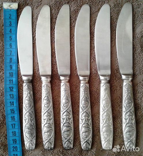 Столовые ножи из мельхиора