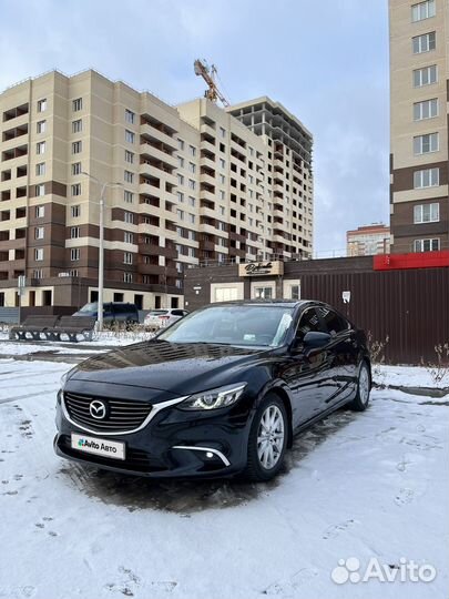 Mazda 6 2.5 AT, 2016, 186 200 км