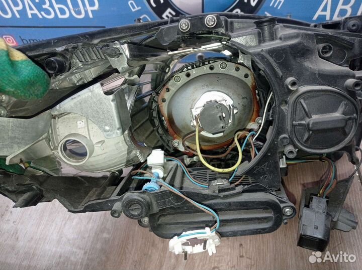 Фара битая на BMW 5 f10