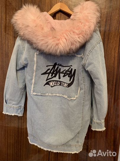 Джинсовая куртка женская