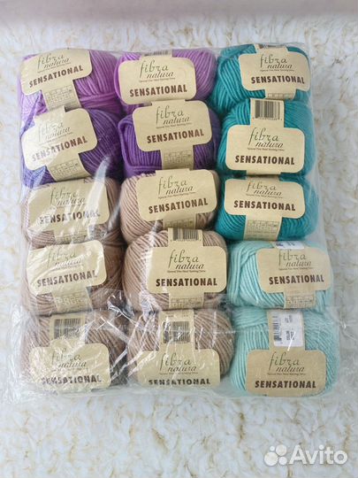 Пряжа Fibranatura Sensational