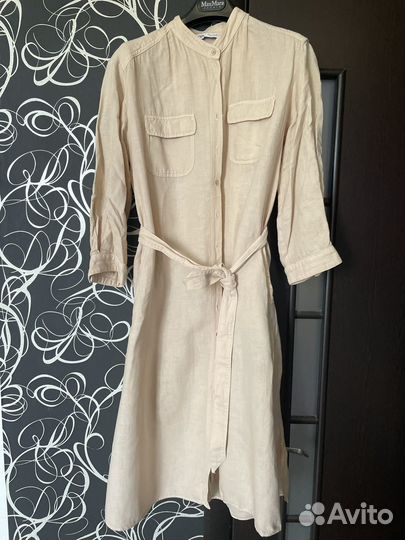 Платье zara лен