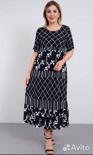 Платье летнее женское 52-58