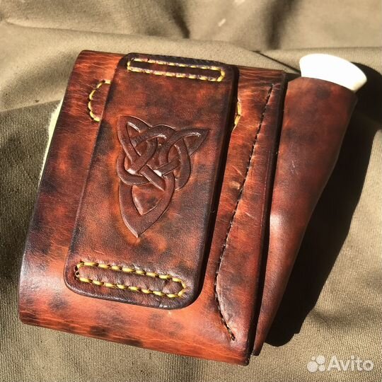 Сумка складная на пояс с ножом