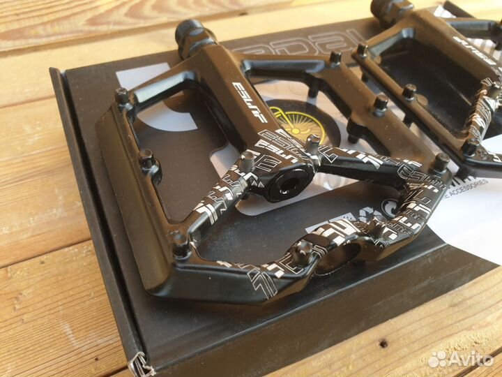 Педали для велосипеда алюминиевые на промах