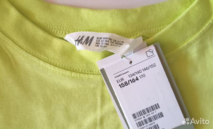 Футболки H&M Новые 146-152/158-164