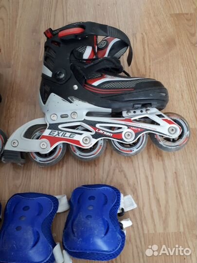 Коньки роликовые Larsen Exile (размер 35-38), разд