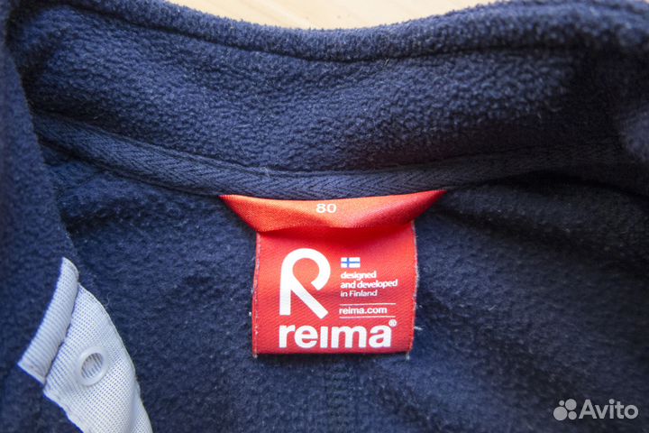 Поддёвка Рейма (средний слой Reima), р.80, синий