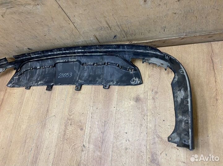 Юбка задняя Mercedes Benz W166 ML GLE 2015-2018