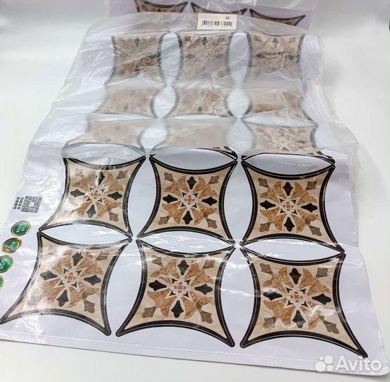 Наклейки интерьерные, для плиток, на пол или стены