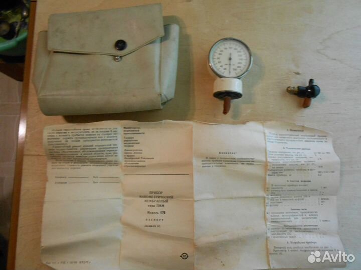 Манометр ммп-60 тонометра погрешность+/4мм рт.ст