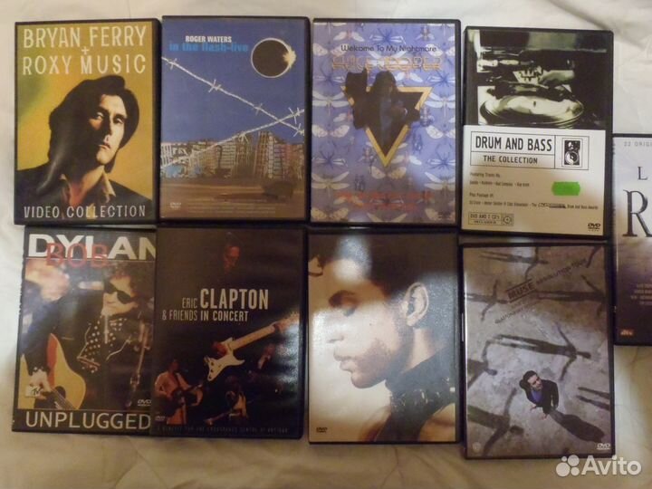 Коллекция музыки на dvd