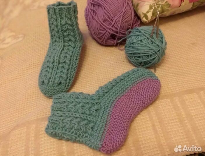 Носки вязаные ручной работы