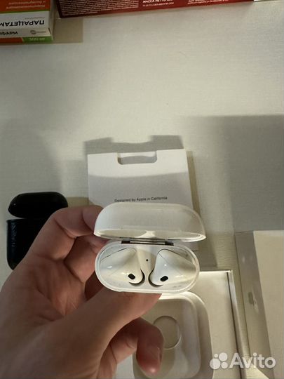 Наушники apple airpods 2 оригинал