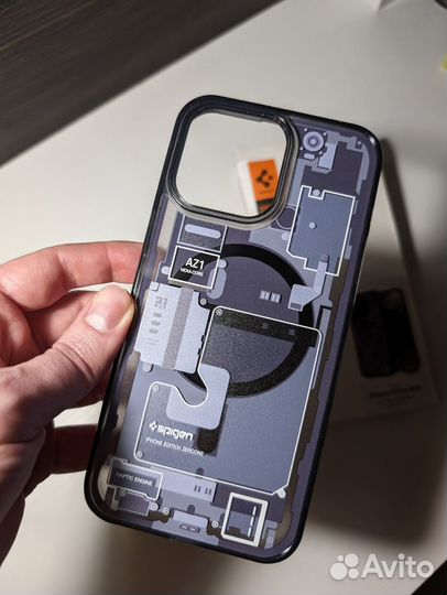 Чехол iPhone 15 Pro Max Spigen Ultra Hybrid