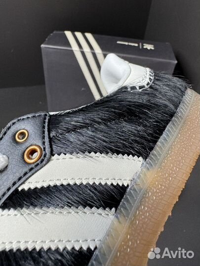 Adidas Samba Pony Tonal Wales Bonner Core Black