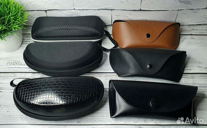 Защитные чехлы для очков с салфеткой