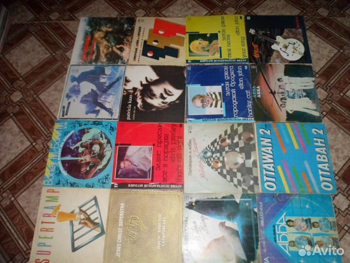 Рок на виниле русский и зарубежный на фирме