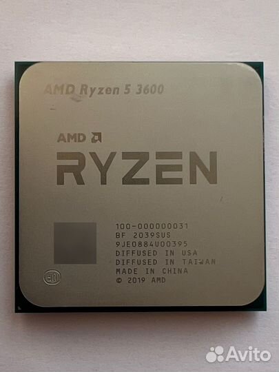 Процессор amd ryzen 5 3600