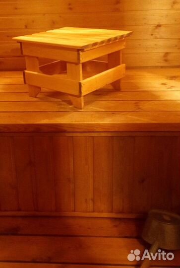 Табурет для бани/Липа