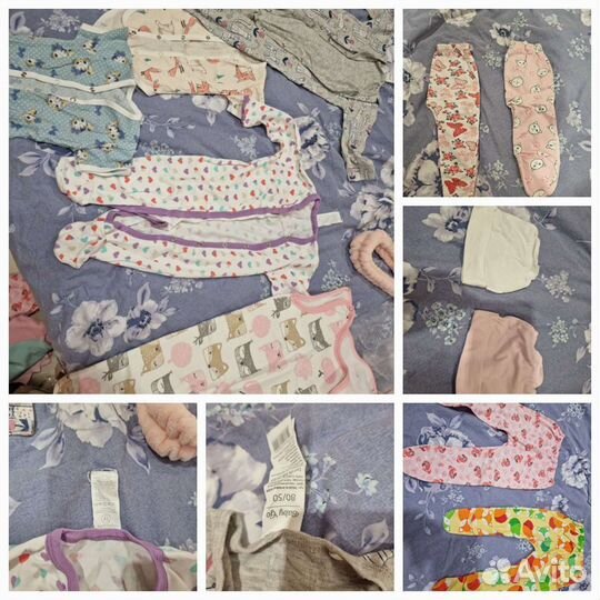Детские вещи на девочку от 0 до 2 лет
