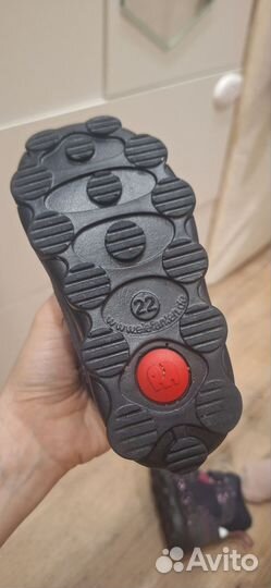 Ботинки зимние детские 22