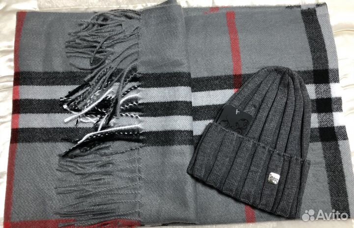 Комплекты женские: шапка и палантин