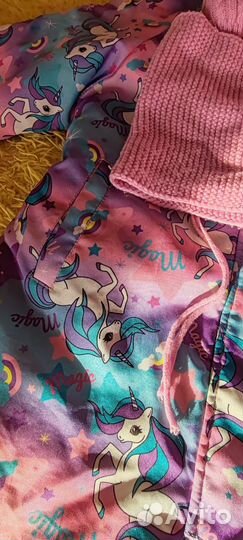 Комбинезон для девочки зимний