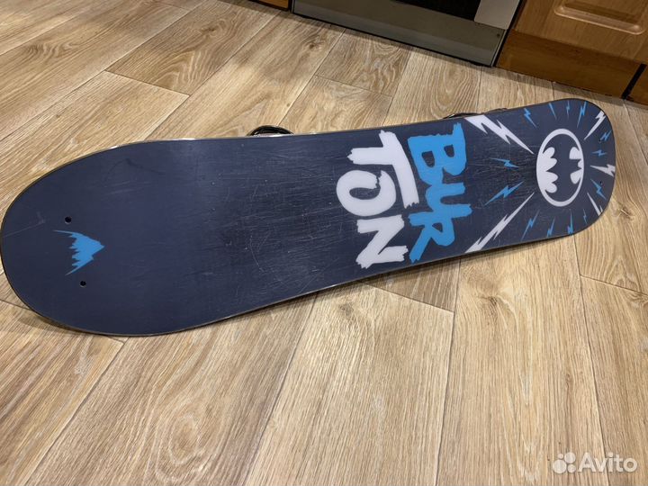 Сноуборд детский burton + крепления burton grom
