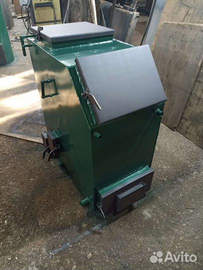 Котел твердотопливный по типу холмова (Питон)