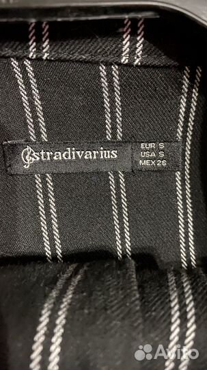 Stradivarius брючный костбм в полоску