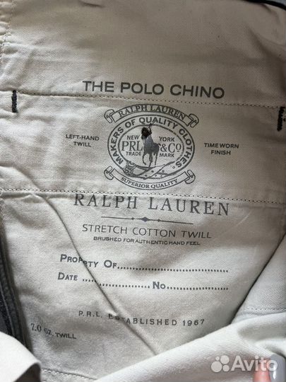 Брюки чинос мужские Polo Ralph Lauren 33/32