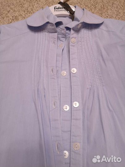 Рубашка школьная для девочки 122 128