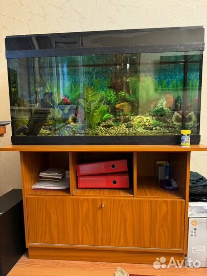 Аквариум с тумбой 170л