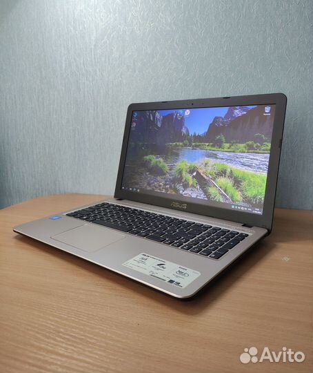 Матовый Asus/ 4ядра/ DDR3L/SSD накопитель/хор. акб