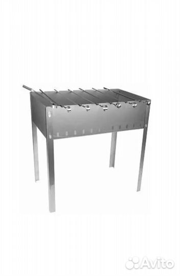 Мангал с шампурами