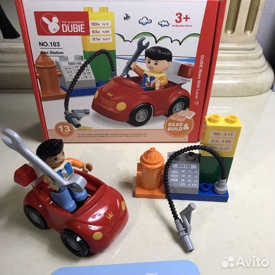 Развивающее лего заправка новое