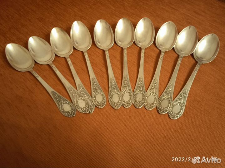 Столовые наборы из мельхиора