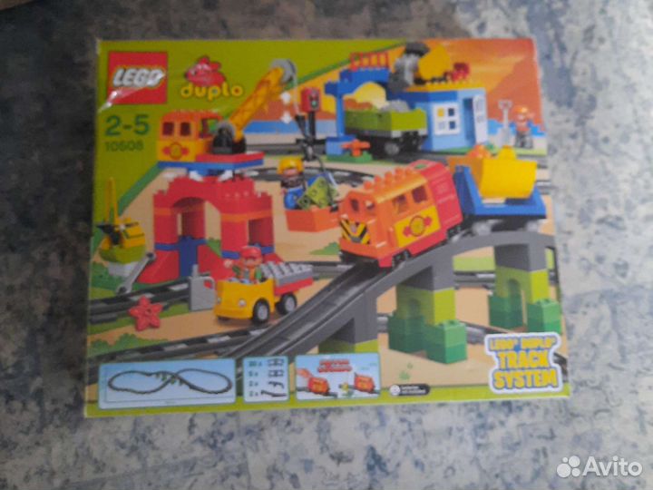 Lego duplo грузовой поезд 10508