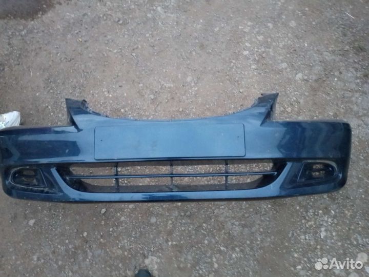 Бампер на hyundai accent