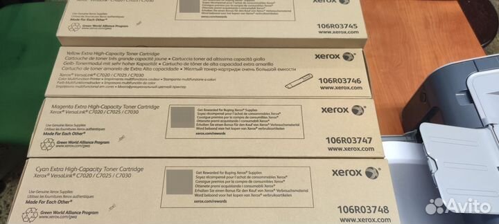 Картриджи для Xerox VersaLink C7020/7025/7030
