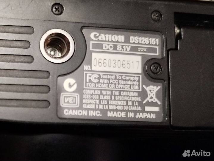 Фотоаппарат canon 400d