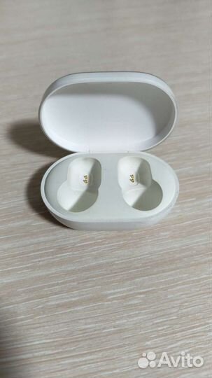 Наушники xiaomi redmi airdots белые кейс