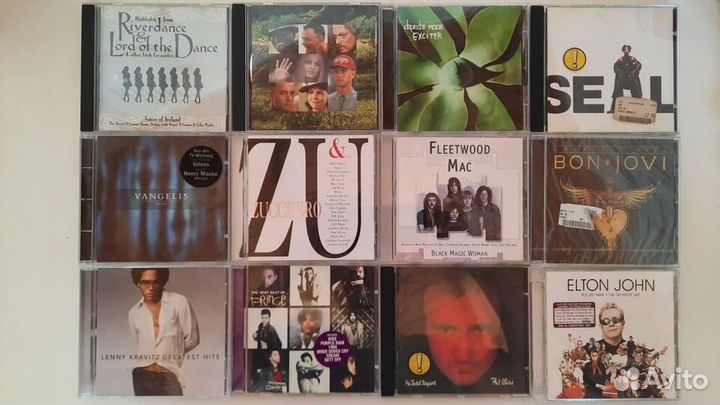 Музыкальные CD диски из Европы ч.2