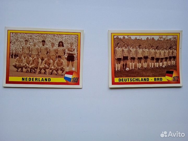 Наклейки panini евро-96