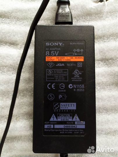 Sony scph-70100 adapter и другие