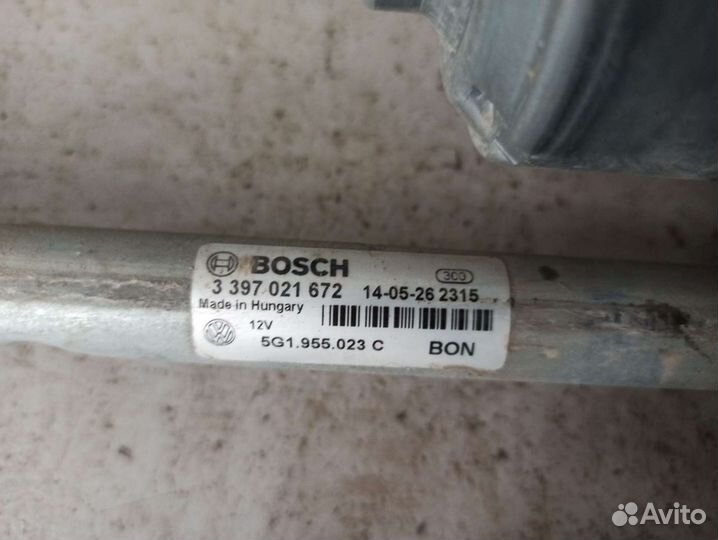 Трапеция моторчик Volkswagen Golf 7