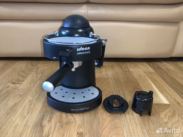 Кофемашина рожковая ufesa capricciosa с капучинато