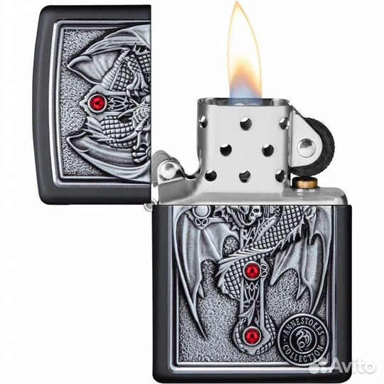Зажигалка Zippo Winged Dragon Cross
