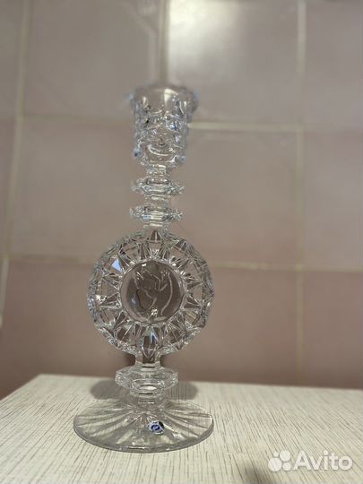 Подсвечник хрустальный СССР